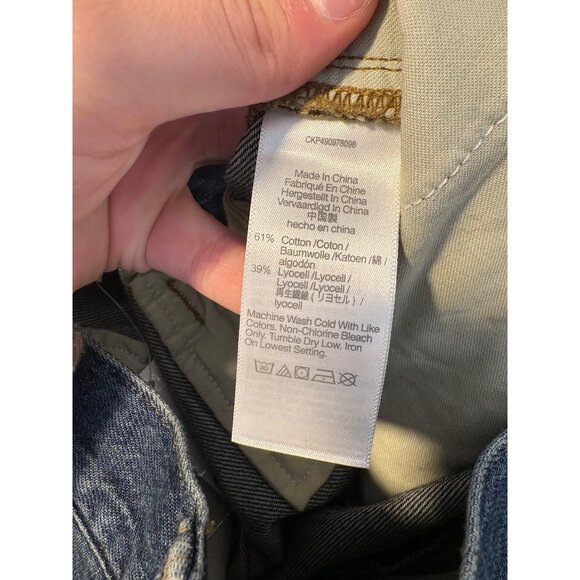 NEW Madewell Wide-Leg Harlow Airy Denim High-Rise Relaxed Dark Jeans 26 Tall - Picture 11 of 16